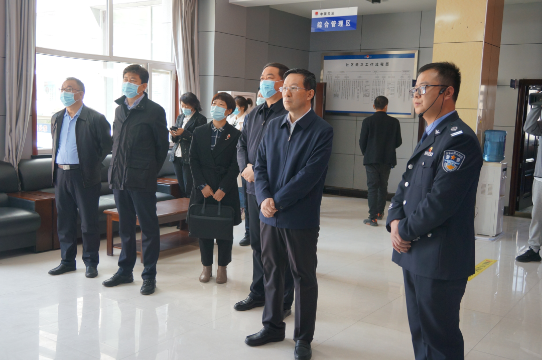 省司法厅厅长董一兵调研永济市司法行政工作