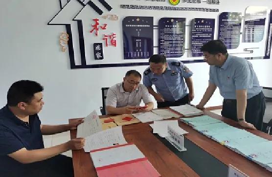省司法厅人民参与和促进法治处处长王青元深入我市调研