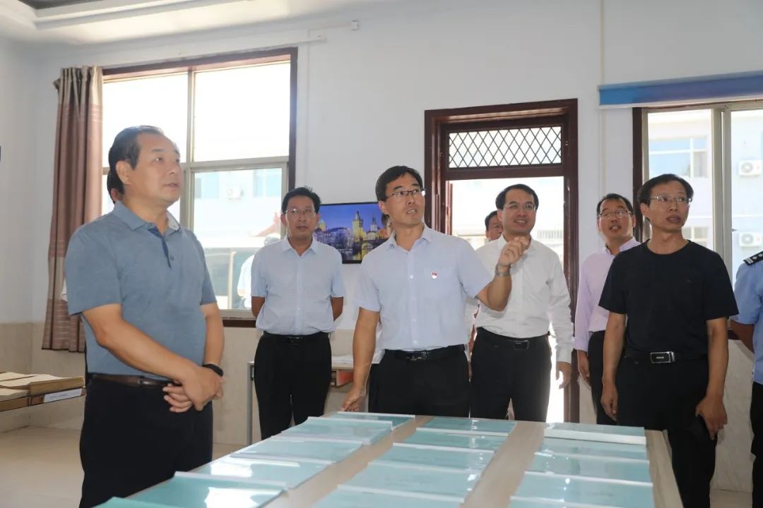 邓雁平到万荣县调研中国农民丰收节维稳和“三零”单位创建工作