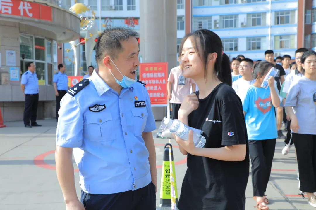 【护航高考】河津市公安局圆满完成2021年高考安保任务 【护航高考】河津市公安局圆满完成2021年高考安保任务
