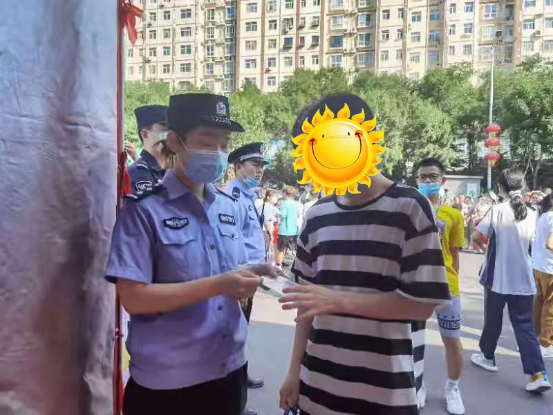 中考首日!盐湖公安全力护考助梦起航 中考首日!盐湖公安全力护考助梦起航