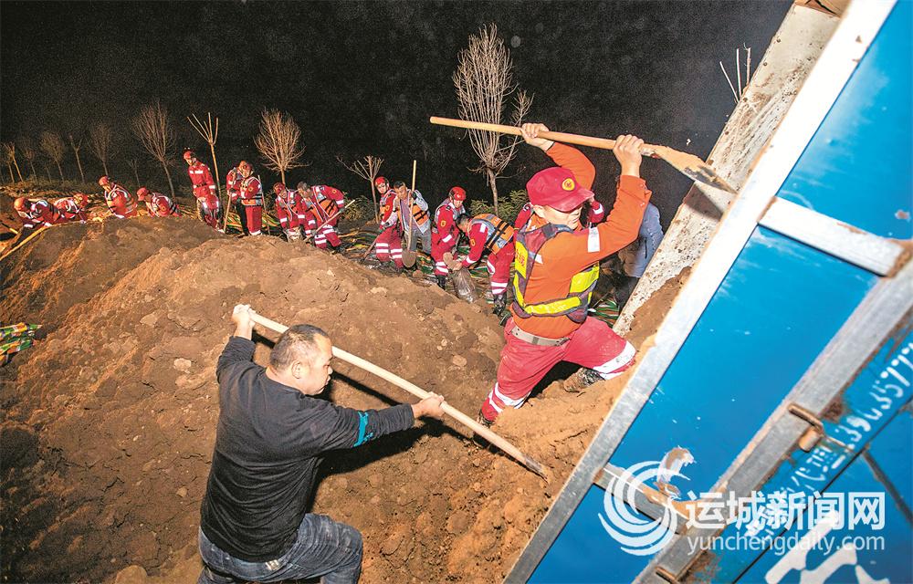 我市全力阻击近40年来汾河最大洪峰 我市全力阻击近40年来汾河最大洪峰