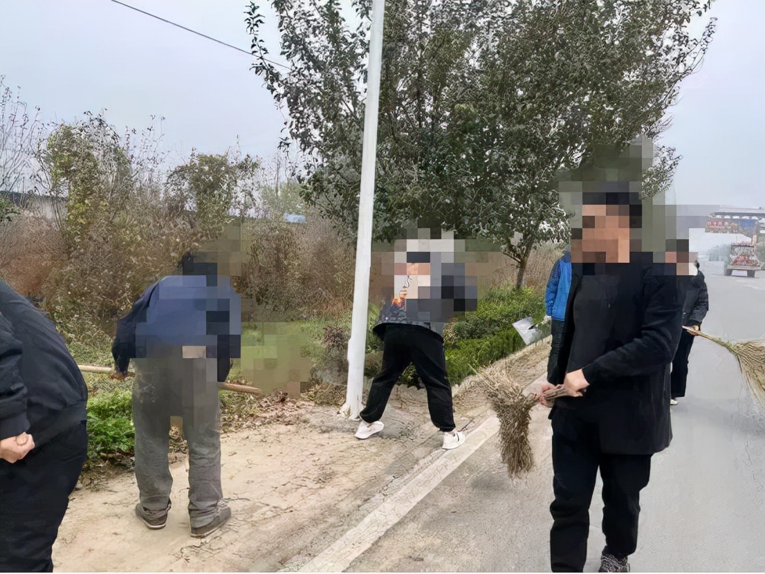 万荣县司法局组织社区矫正对象集中开展公益劳动 万荣县司法局组织社区矫正对象集中开展公益劳动