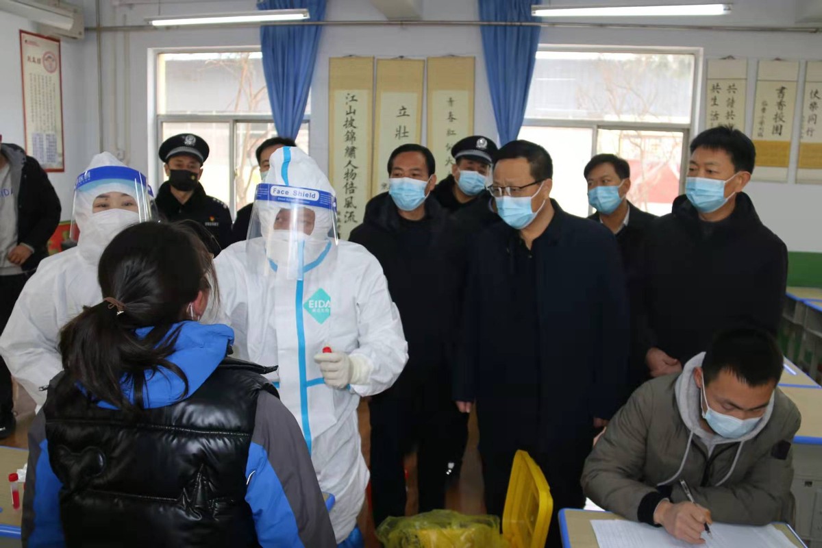 【抗“疫”前线】临猗县公安局党委全力护航全员核酸检测 【抗“疫”前线】临猗县公安局党委全力护航全员核酸检测