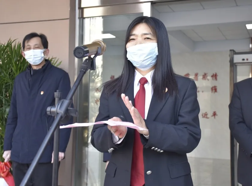 河津市人民法院新耿人民法庭揭牌成立! 河津市人民法院新耿人民法庭揭牌成立!