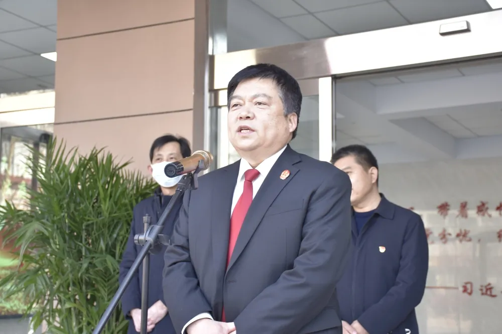 河津市人民法院新耿人民法庭揭牌成立! 河津市人民法院新耿人民法庭揭牌成立!