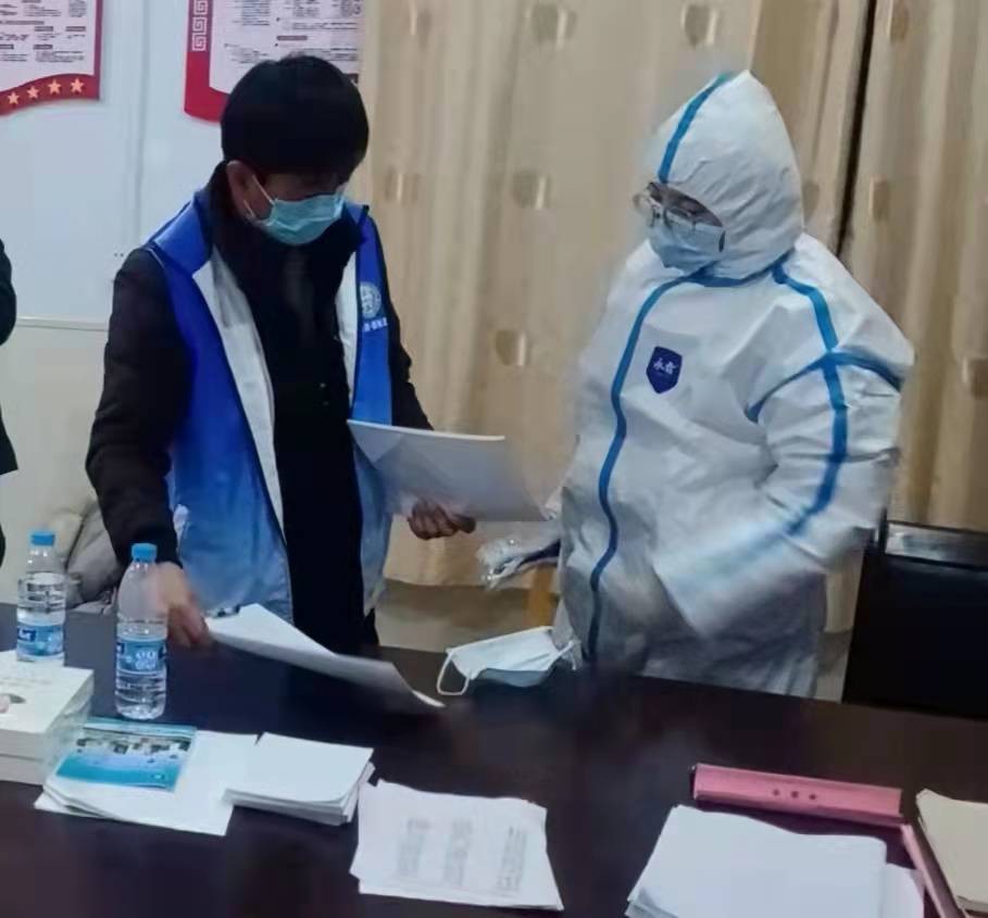 展现满格“抗疫力”——西社镇清水庄网格员张武杰 展现满格“抗疫力”——西社镇清水庄网格员张武杰