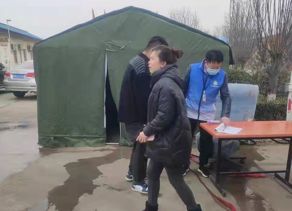 “网格蓝”铸就防疫最美风景线 “网格蓝”铸就防疫最美风景线