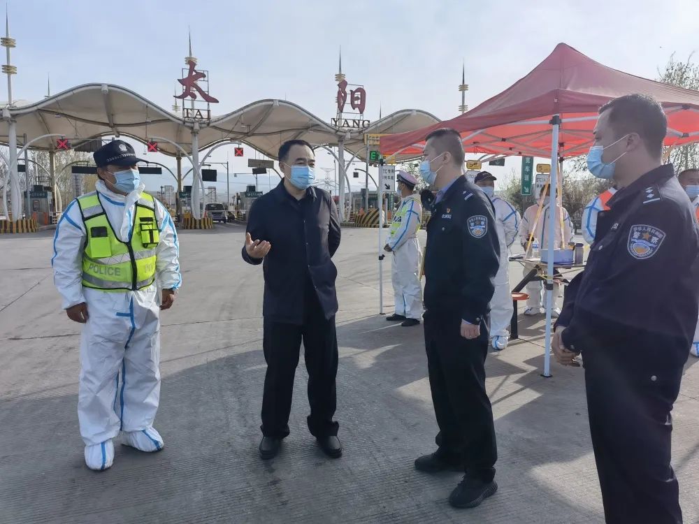 稷山:秦浩检查指导疫情防控工作 稷山:秦浩检查指导疫情防控工作
