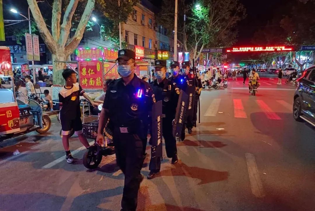 【百日行动】织密巡逻防控网 “巡”出群众安全感